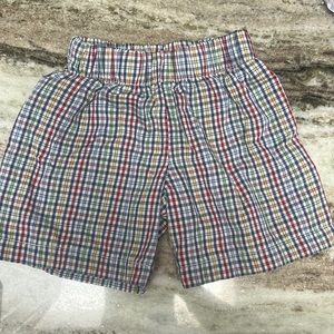 TBBC plaid shorts 2T